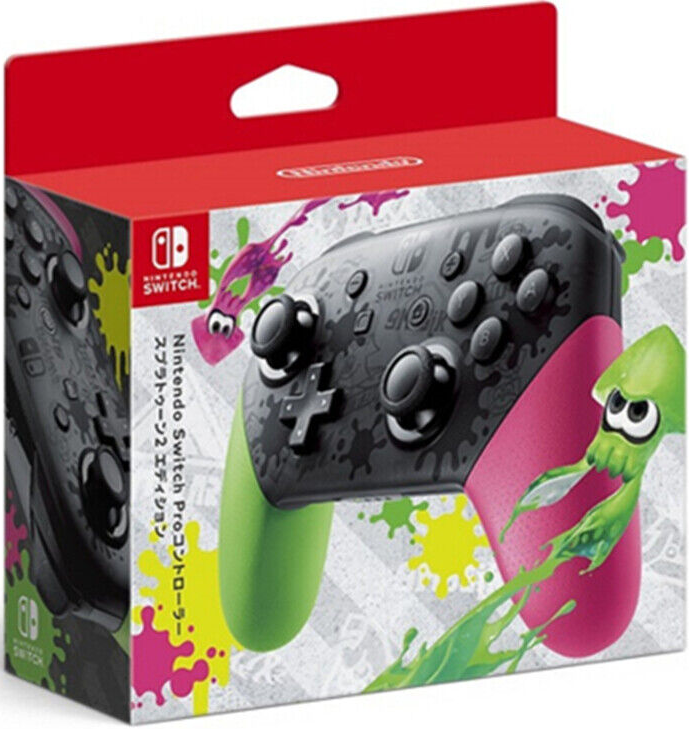 Nintendo Switch Pro Controller  Splatoon 2 Edition