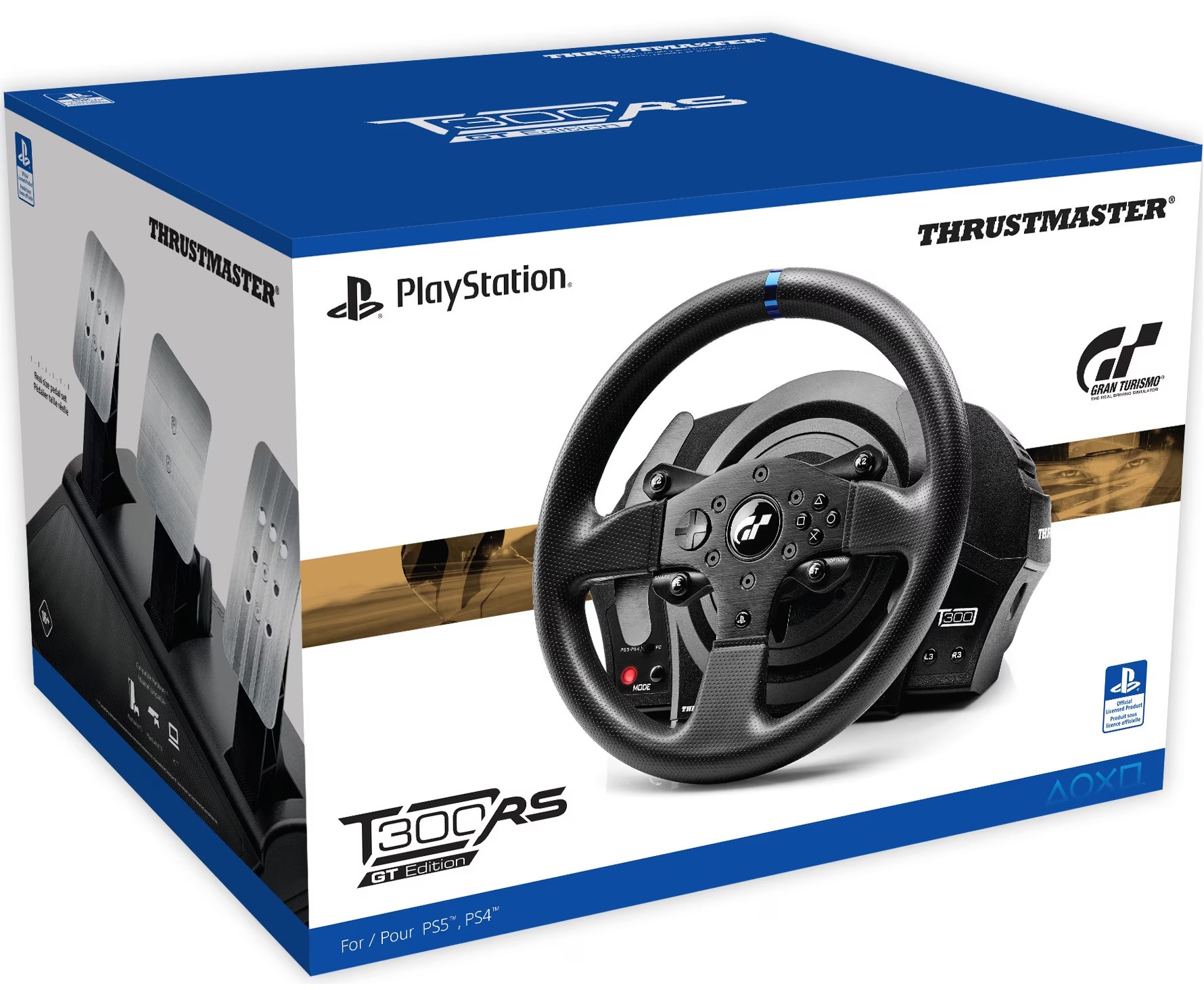 Thrustmaster T300 RS Sport Gran Turismo Sport Edition kormány PS5/PS4