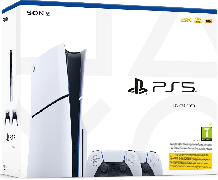Sony PlayStation 5 Slim (CFI-2016) 2db Controllerrel