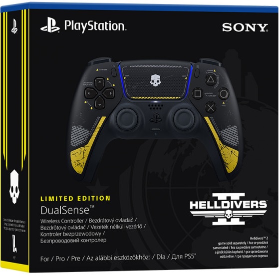 Sony PlayStation 5 (PS5) DualSense vezeték nélküli kontroller Helldivers 2 Limited Edition