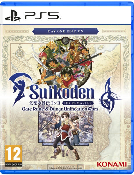 Suikoden I & II HD Remaster Gate Rune & Dunan Unification Wars Day One Edition