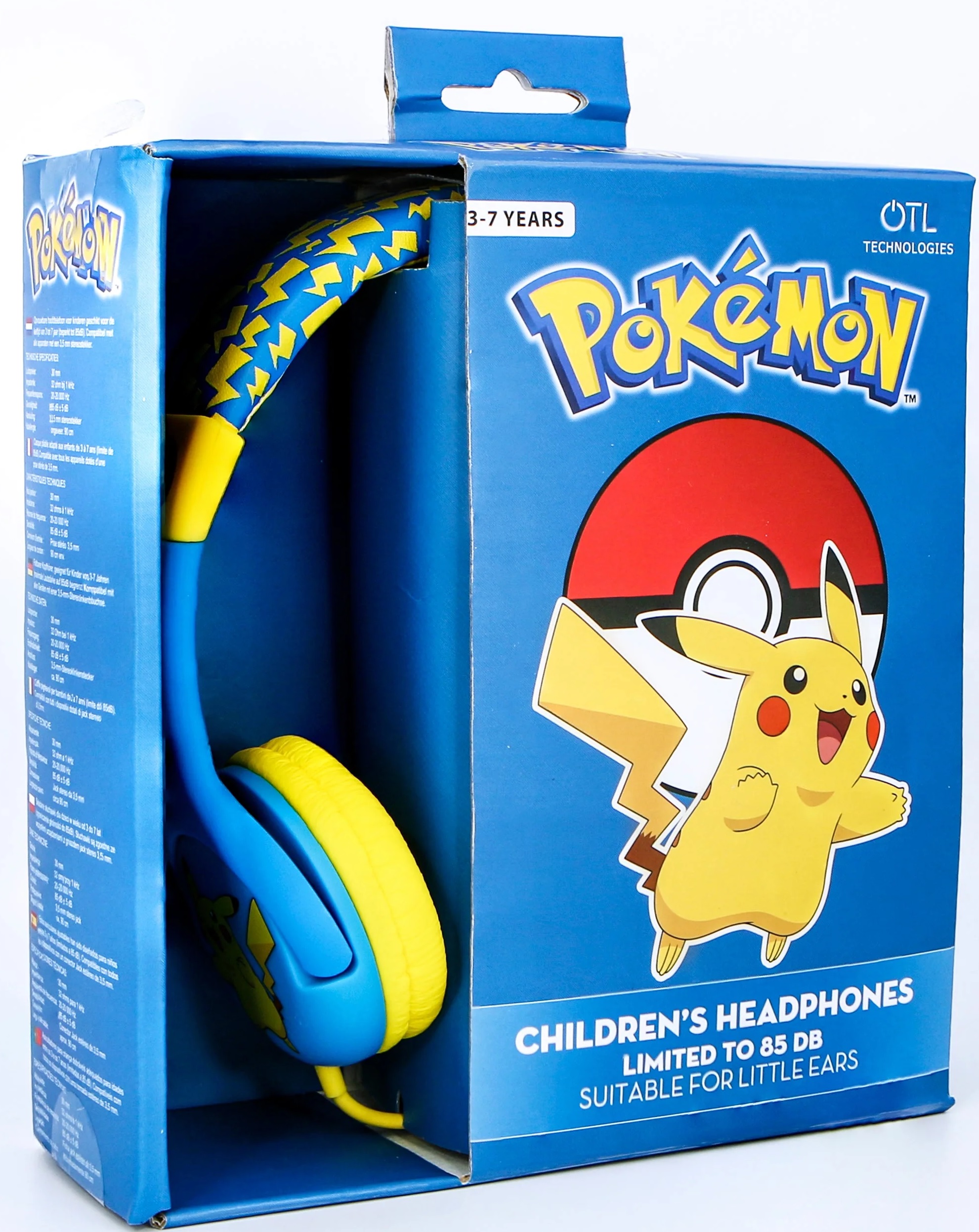 Pokémon Pikachu Childrens Vezetékes Fejhalgató - PlayStation 4 Játékkonzol Kiegészítő