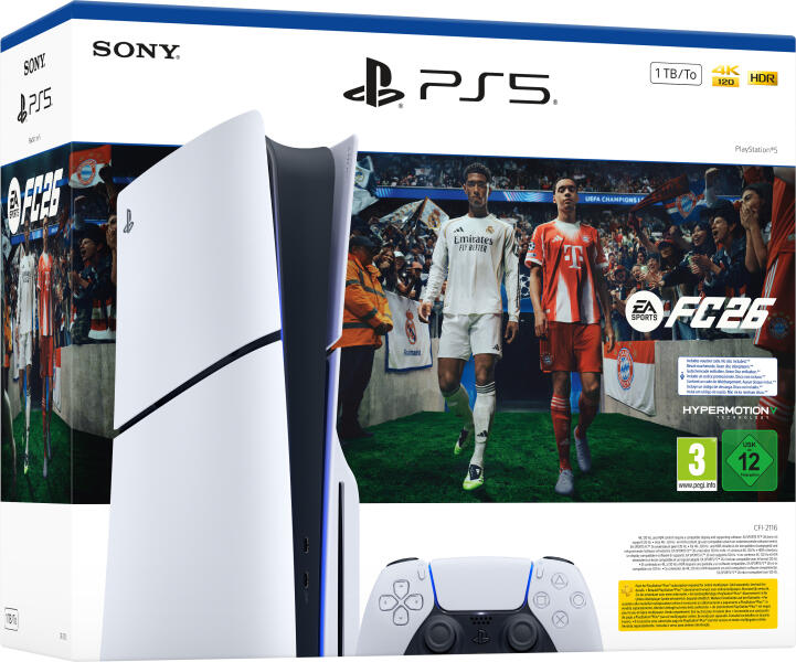 Sony PlayStation 5 Slim 1TB EA Sports FC 26 Csomag