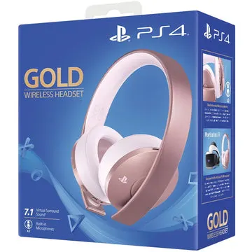 Sony Wireless Rose Gold 7.1 Surround Headset