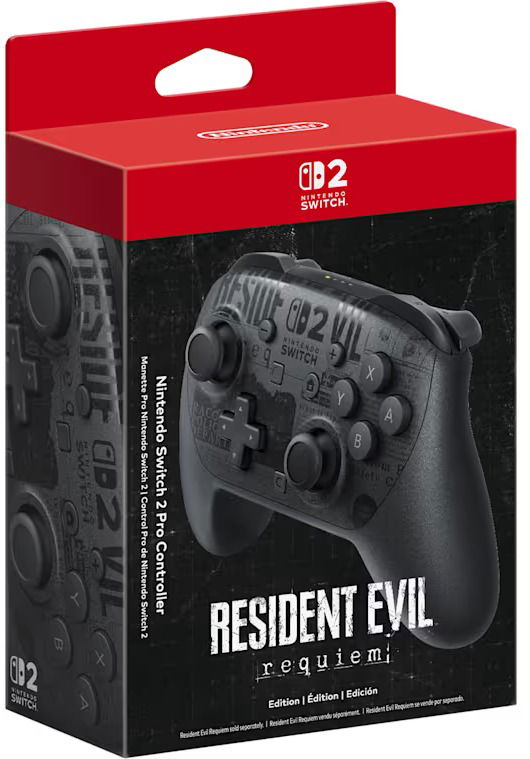 Nintendo Switch 2 Pro Controller - Resident Evil Requiem - Nintendo Switch 2 Játékkonzol Kiegészítő