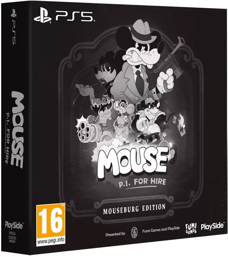 Mouse P.I. for Hire - Mouseburg Edition