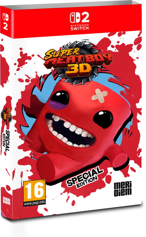 Super Meat Boy 3D Special Edition - Nintendo Switch 2 Játékok
