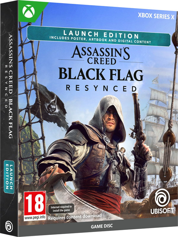 Assassins Creed Black Flag Resynced - Launch Edition - Xbox Series Játékok