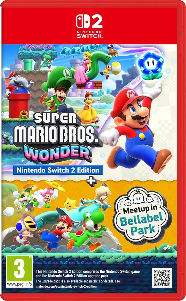 Nintendo Super Mario Bros. Wonder + Meetup in Bellabel Park - Nintendo Switch 2 Játékok