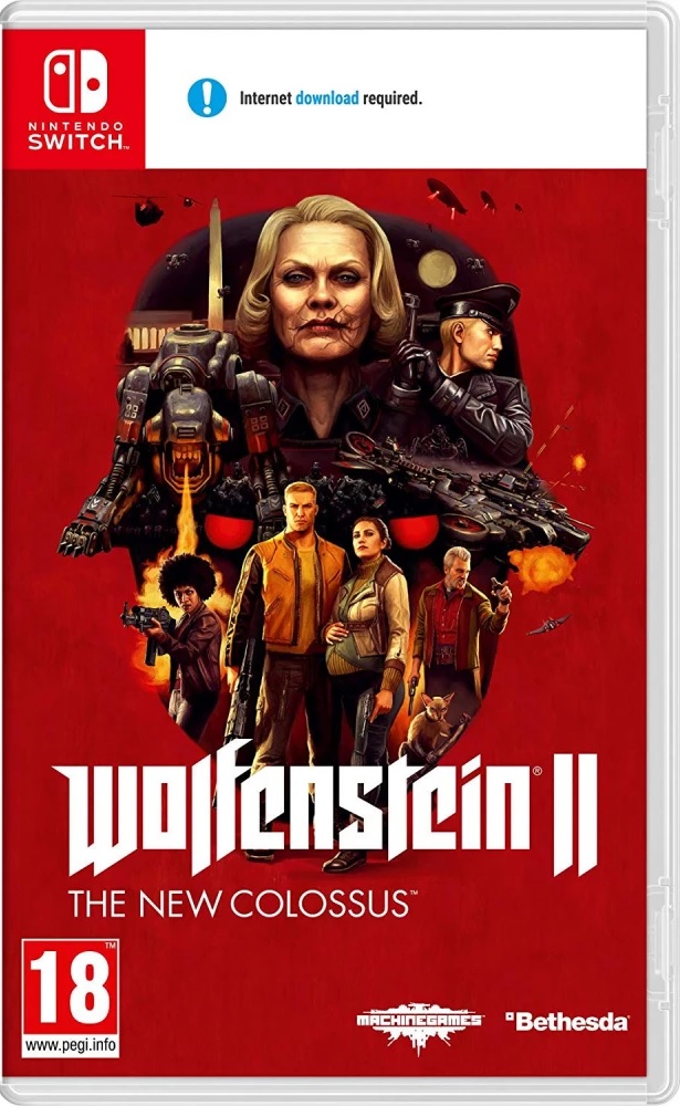Wolfenstein II - The New Colossus - Nintendo Switch Játékok