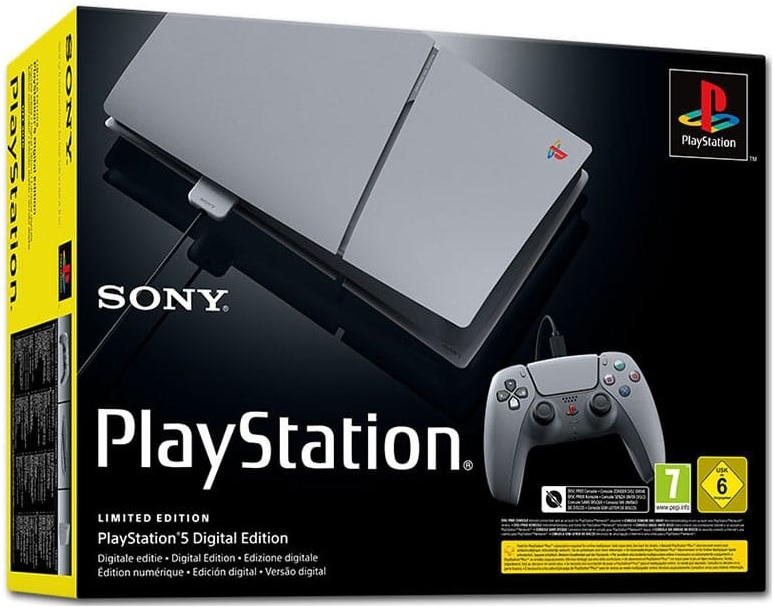 Sony PlayStation 5 (PS5) Digital Edition – 30th Anniversary Limited Edition Bundle - PlayStation 5 Játékkonzol