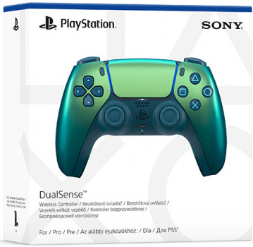 Sony PlayStation 5 (PS5) DualSense vezeték nélküli kontroller (Chroma Teal) - PlayStation 5 Kontrollerek