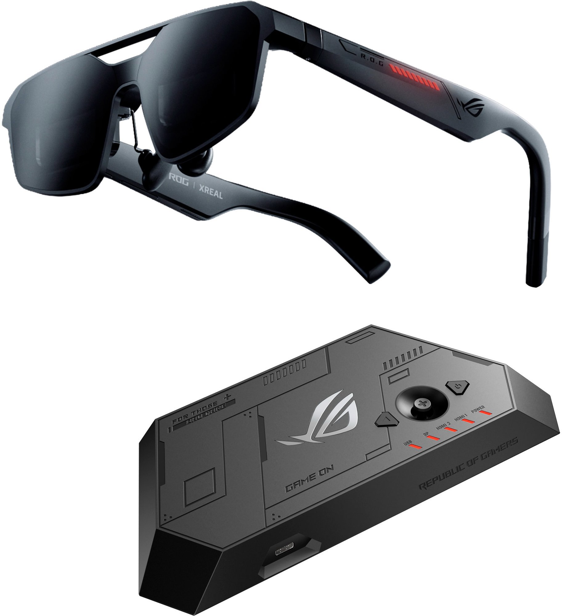 ASUS ROG XREAL R1 GAMING AR GLASSES R1-B IPD-69 - PlayStation 5 VR Szemüveg és Kiegészítő