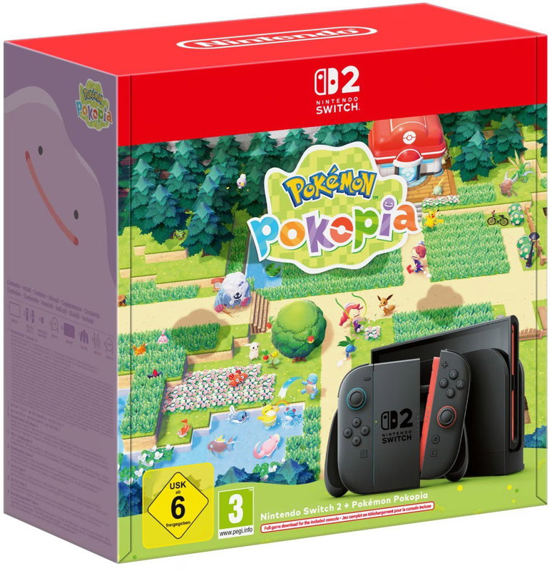 Nintendo Switch 2 + Pokémon Pokopia - Nintendo Switch 2 Játékkonzol