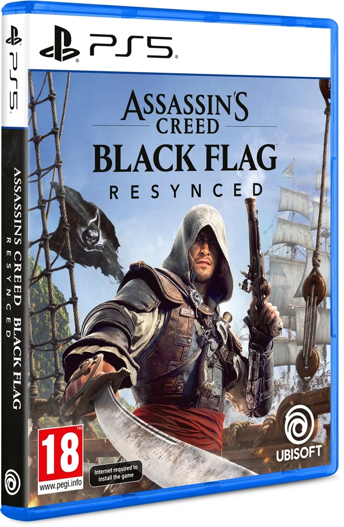 Assassins Creed Black Flag Resynced - PlayStation 5 Játékok