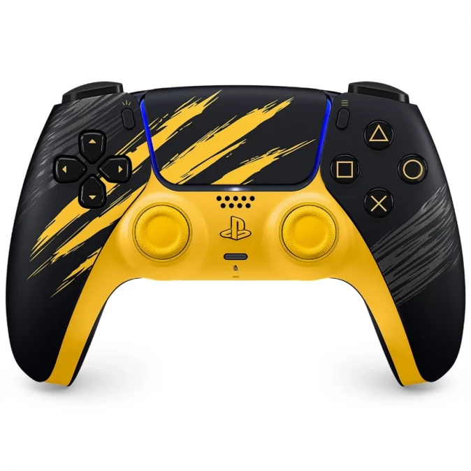 Sony Playstation 5 Dualsense Wireless Controller Wolverine Battle Yellow Limited Edition