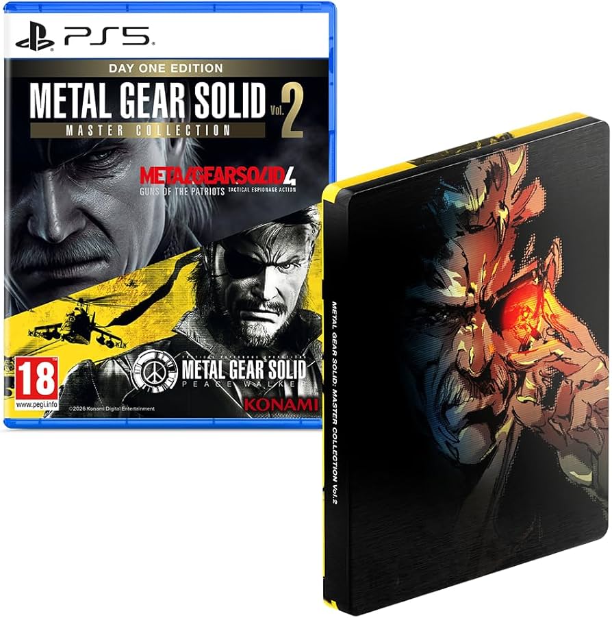 Metal Gear Solid Master Collection Volume 2 + Steelbook - PlayStation 5 Játékok