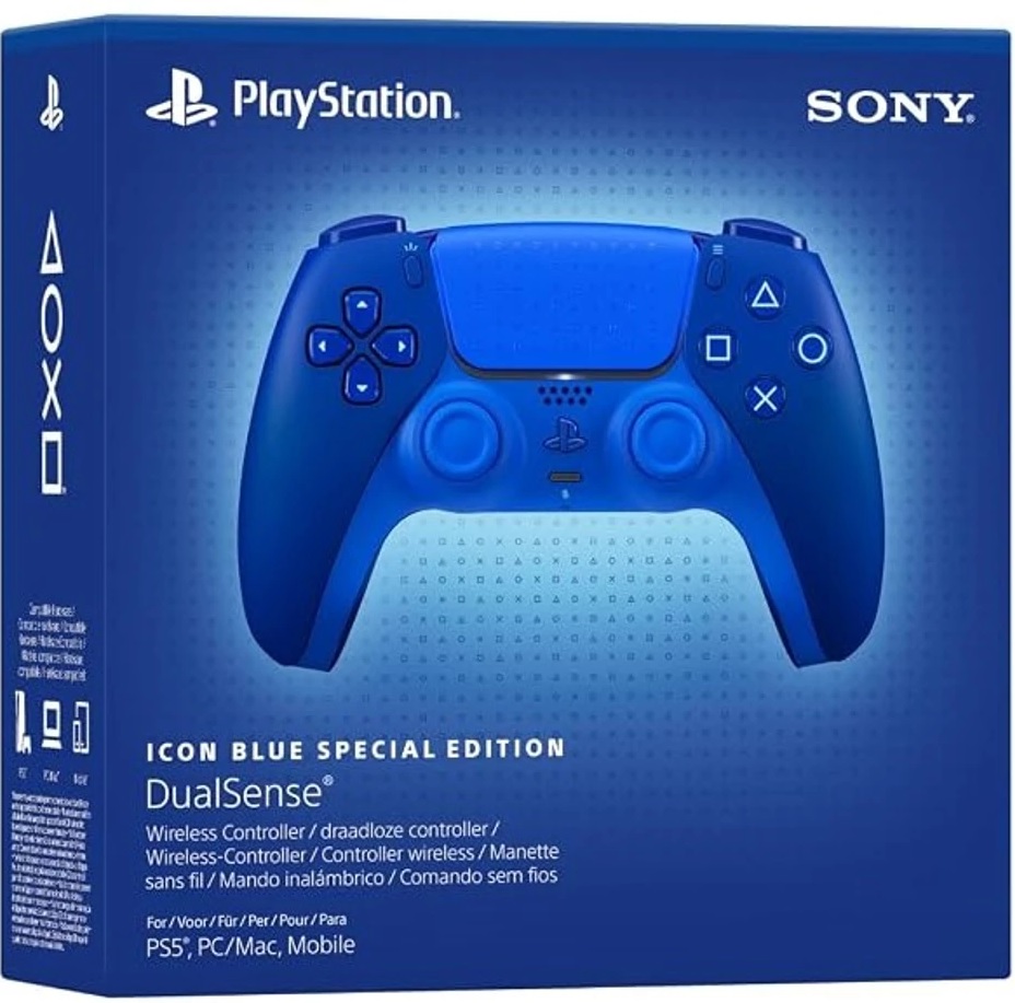 Sony PlayStation 5 (PS5) DualSense Kontroller Icon Blue Special Edition - PlayStation 5 Kontrollerek
