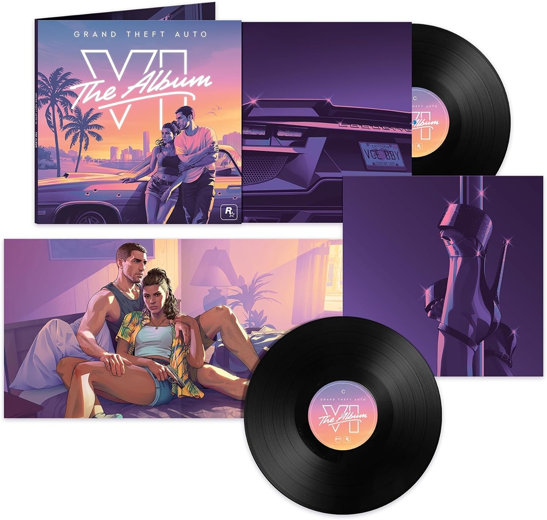 Grand Theft Auto VI The Album Soundtrack LP-Vinyl