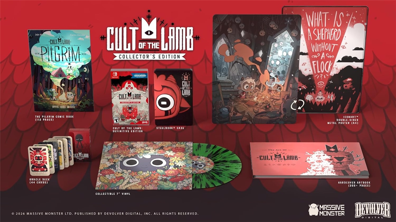 Cult of the Lamb Collectors Edition - Nintendo Switch Játékok