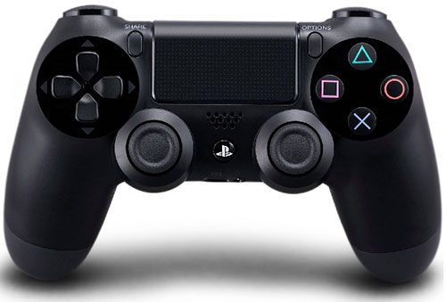 Sony Playstation 4 PS4 Dualshock 4 Controller (Jet black) OEM - PlayStation 4 Játékkonzol Kiegészítő