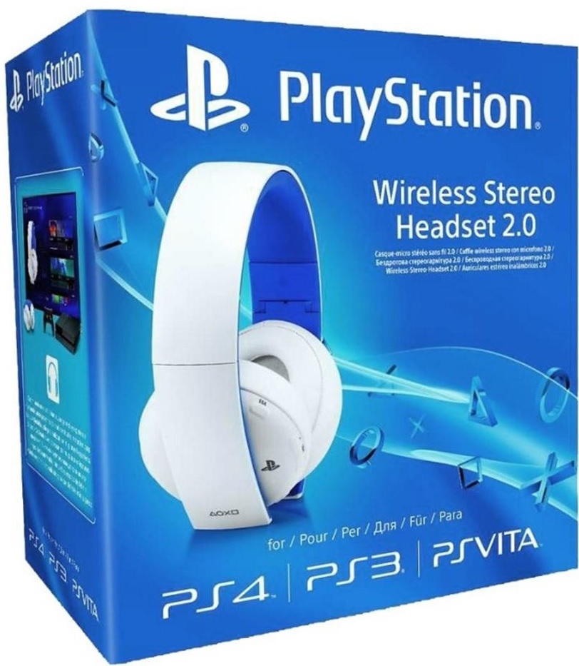 Sony Playstation 4 2.0 Wireless Headset Virtual 7.1 (Fehér)
