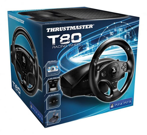 Thrustmaster T80 PC PS4 PS3 kormány