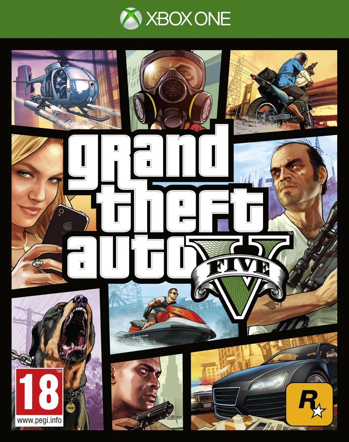 Grand Theft Auto V (GTA V) - Xbox One Játékok