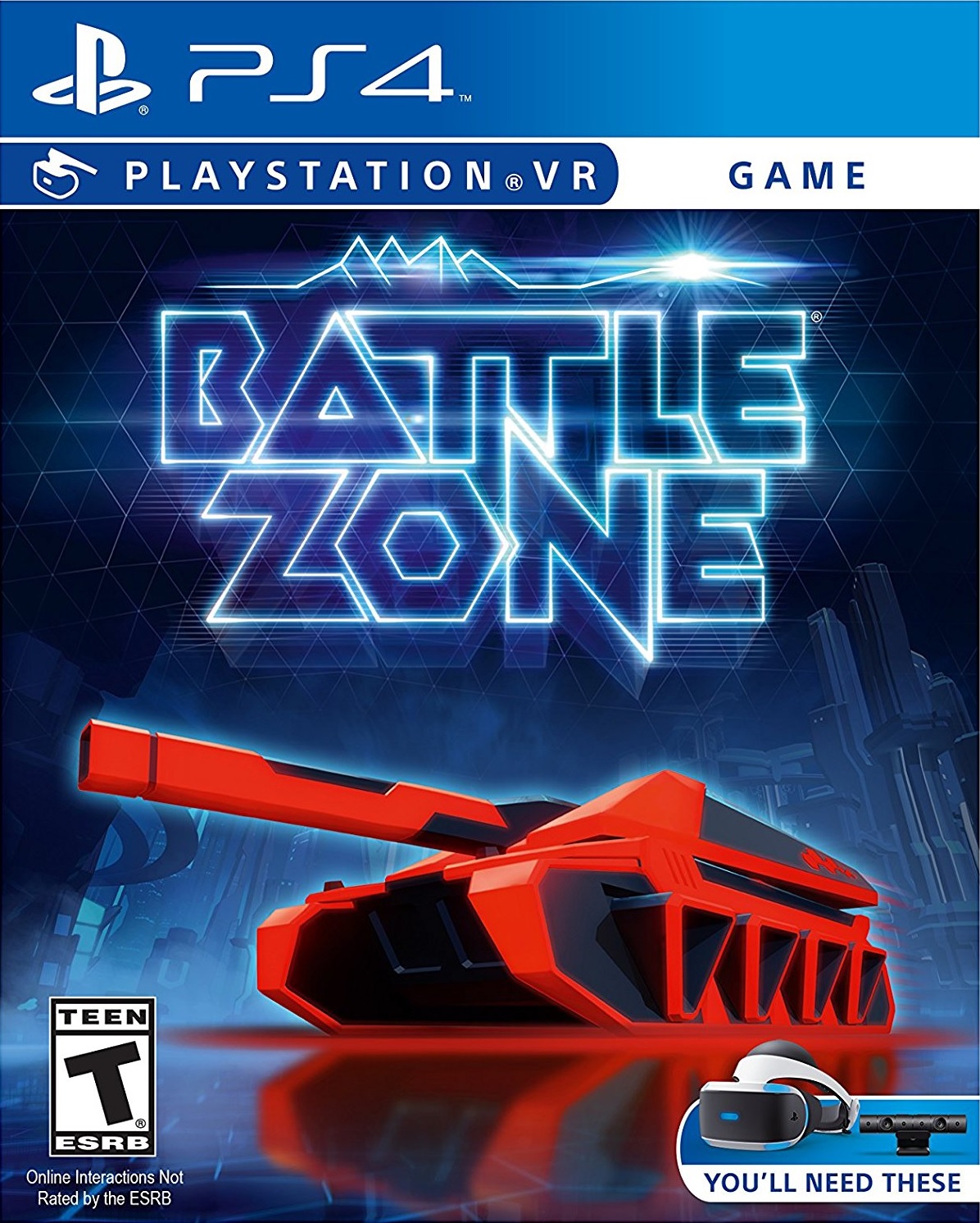 Battlezone PSVR - PlayStation 4 VR Szemüveg és Kiegészítő