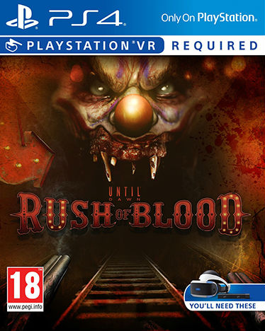 Until Dawn Rush Of Blood PSVR - PlayStation 4 VR Szemüveg és Kiegészítő