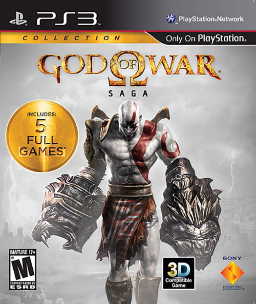 God Of War Saga Only 1-2 and 3 