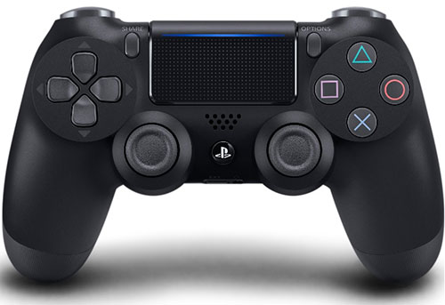 Sony Playstation 4 Dualshock 4 Wireless Controller Jet Black - PlayStation 4 Kontroller