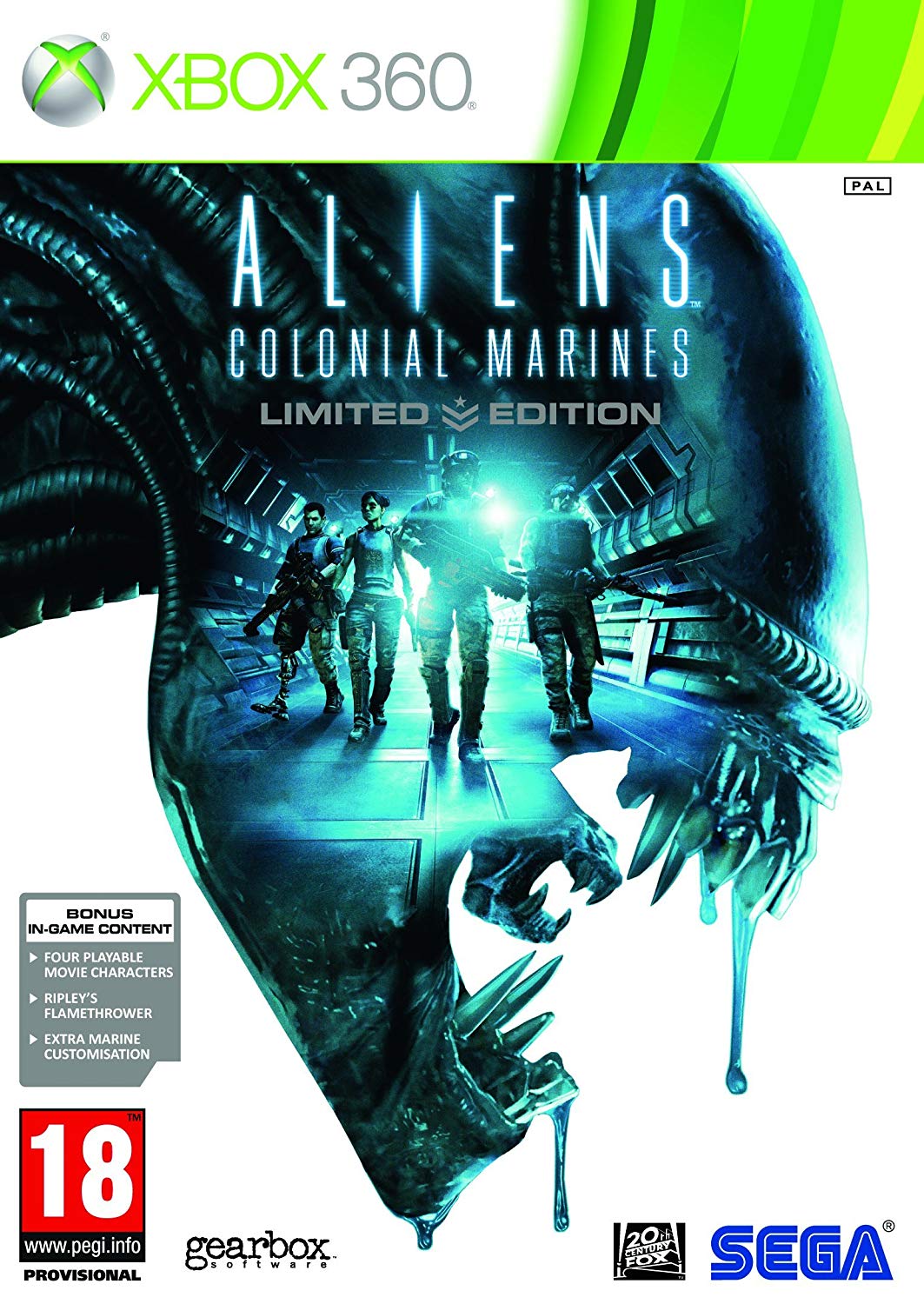 Aliens Colonial Marines Limited Edition - Xbox 360 Játékok