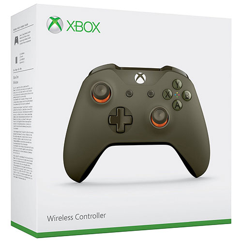 Xbox One Wireless Controller Green Orange - Xbox One Játékkonzol Kiegészítő
