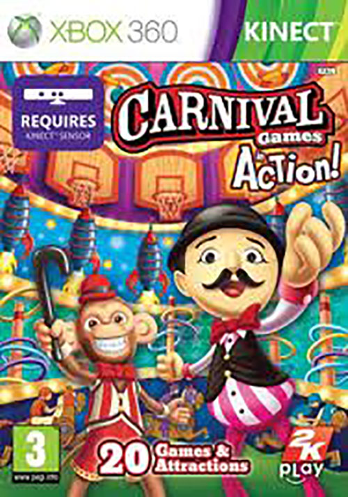 Kinect Carnival Games In Action