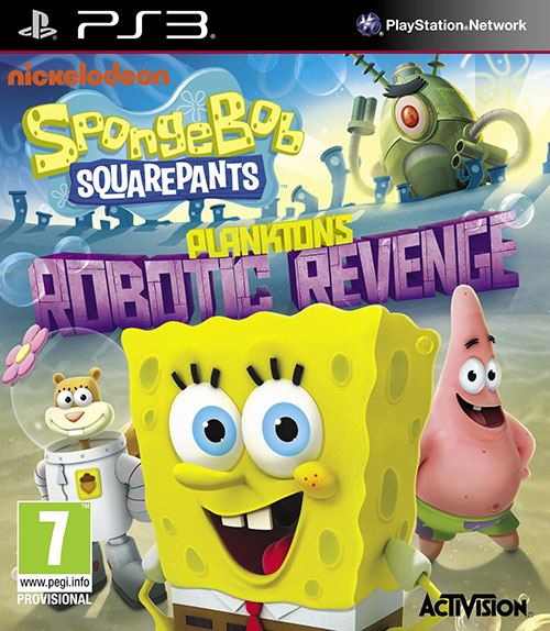Sponge Bob Squarepants Planktons Robotic Revenge - PlayStation 3 Játékok
