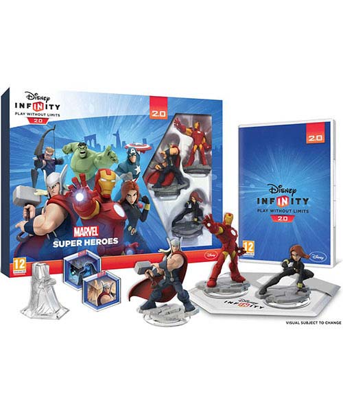 Disney Infinity 2.0 Marvel Super Heroes Starter Pack PS4 + ajándék Sólyomszem figurával - PlayStation 4 Játékkonzol Kiegészítő