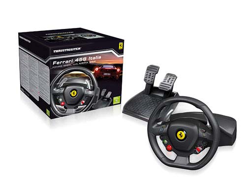 Thrustmaster Ferrari 458 Italia kormány Xbox 360 PC - Xbox 360 Játékkonzol Kiegészítő