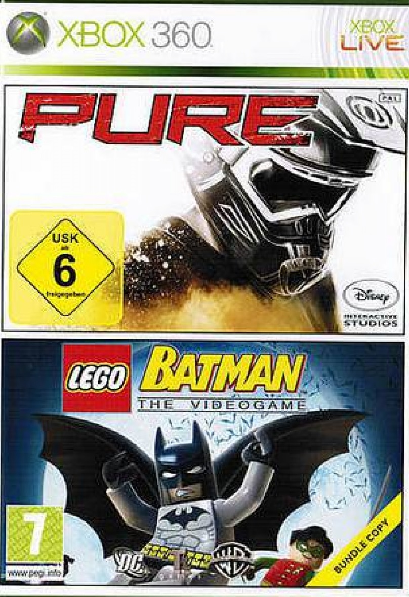 Pure And Batman Bundle - Xbox 360 Játékok
