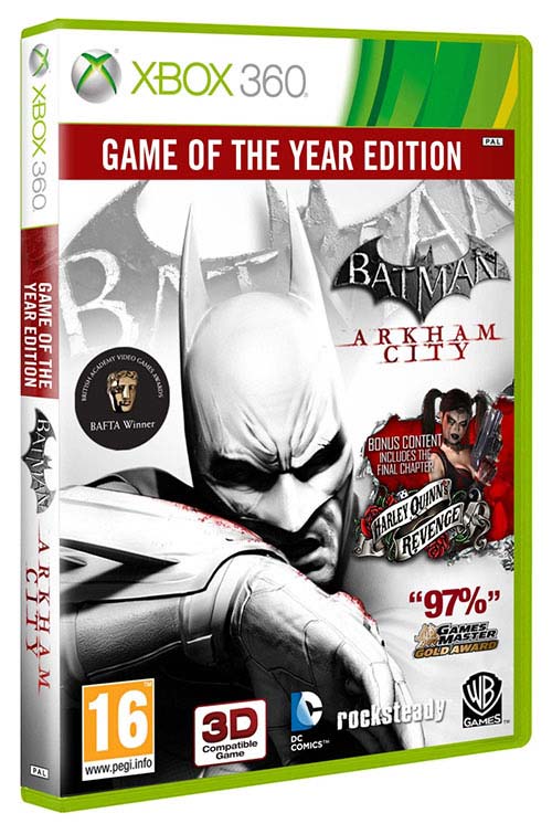 Batman Arkham City GOTY - Xbox 360 Játékok