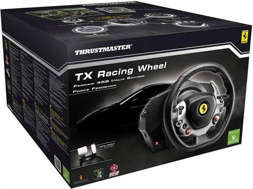 Thrustmaster Ferrari 458 Italian Edition TX RW FFB kormány Xbox 360