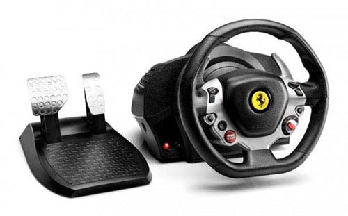 Thrustmaster Ferrari 458 Italian Edition TX RW FFB - PC/XBOX ONE kormány - Xbox One Játékkonzol Kiegészítő