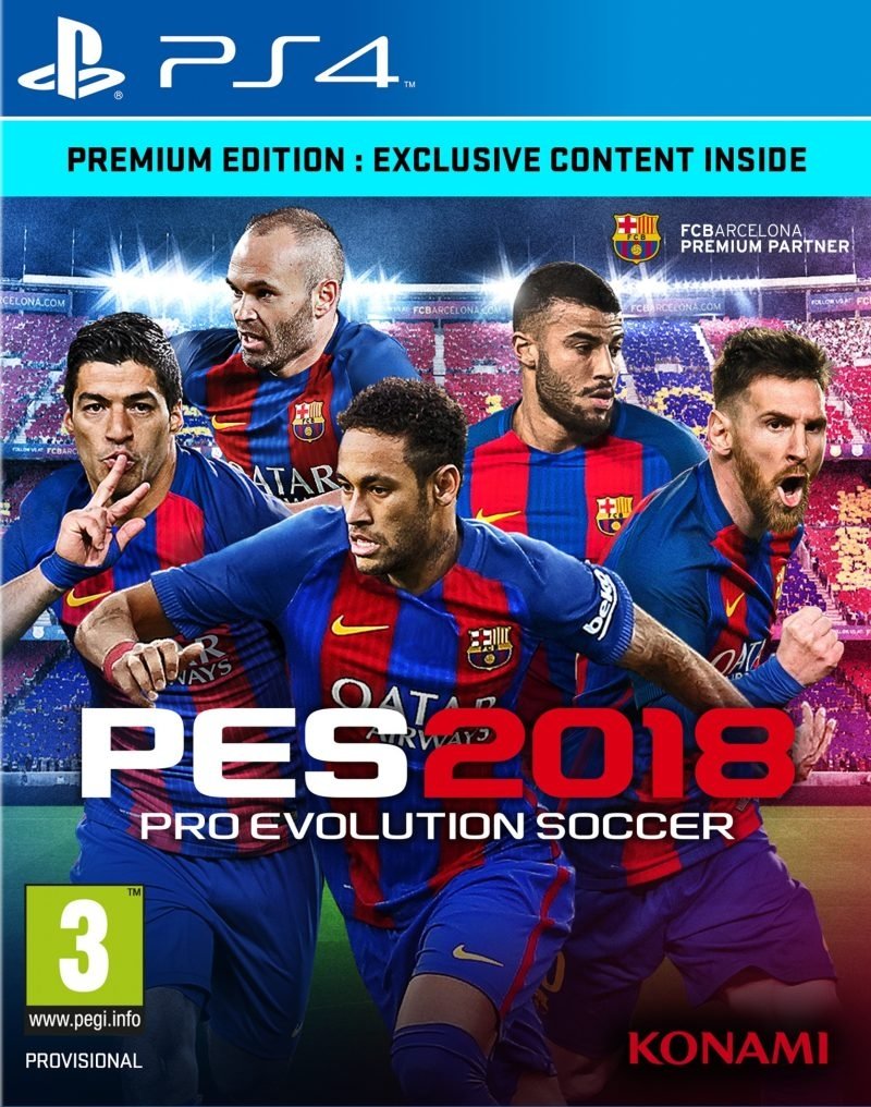 Pro Evolution Soccer 18 (PES 18) Premium Edition - PlayStation 4 Játékok