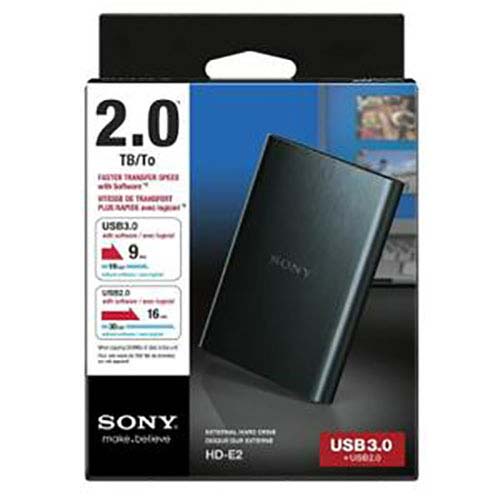 Sony HD-E2  2TB USB 3.0 External Hard Drive